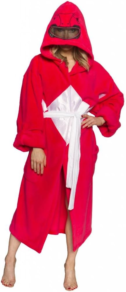 Power Rangers Mighty Morphin Robe - Ultimate Comfort - 34 characters