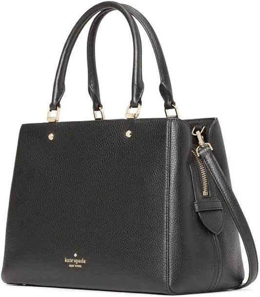 Kate Spade Leila Medium Triple Compartment Satchel Crossbody Bag