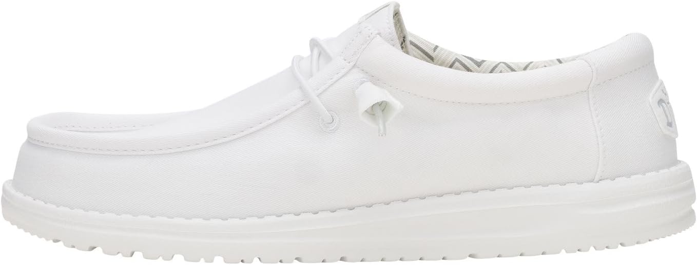 Hey Dude Men's Wally Stretch Canvas Shoes for Ultimate Comfort