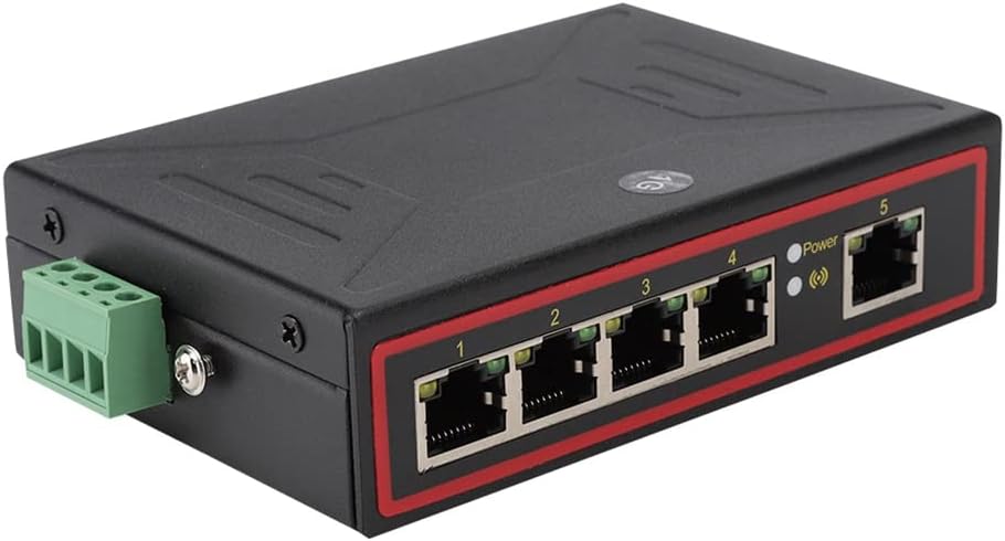 Industrial-Grade 5-Port Unmanaged Gigabit Ethernet Switch Review