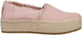 TOMS Valencia Slip-On Platform Shoes - Espadrille Comfort