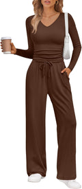 2 Piece Lounge Sets for Women Fall Outfits 2025 - Soft Rayon Blend
