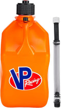 5.5-Gallon Square Motorsport Jug Orange - Durable Utility Container