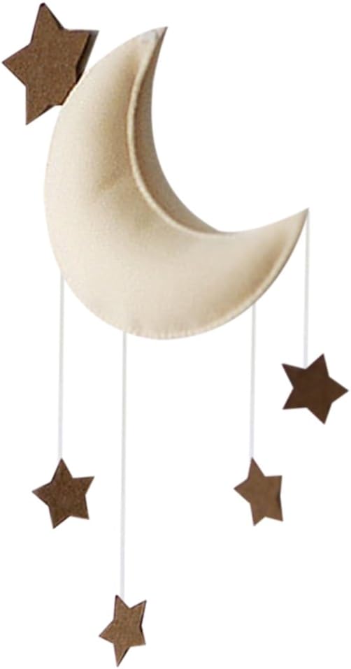Magical Moon & Stars Hanging Ornament by KOOMAGIC