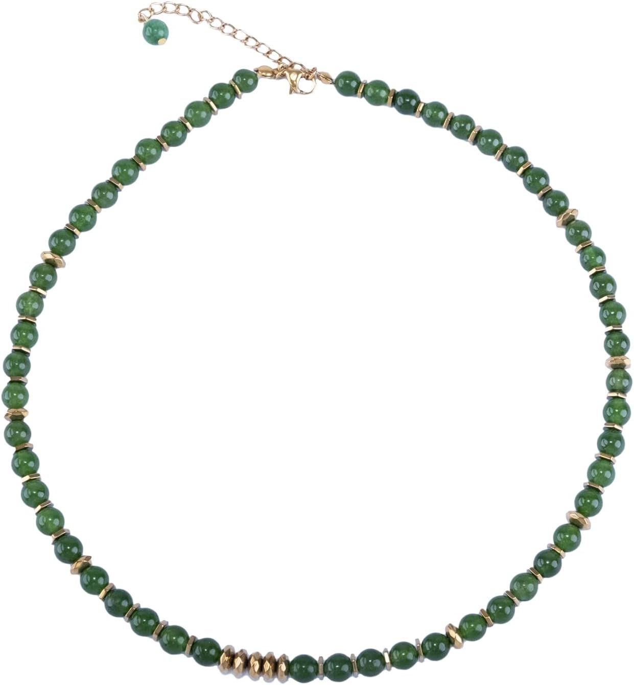 Natural Gemstone Necklaces for Women - Vibrant Jade Jewelry
