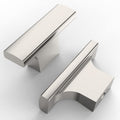 Brushed Satin Nickel Cabinet Knobs 30 Pack - Durable Zinc Hardware
