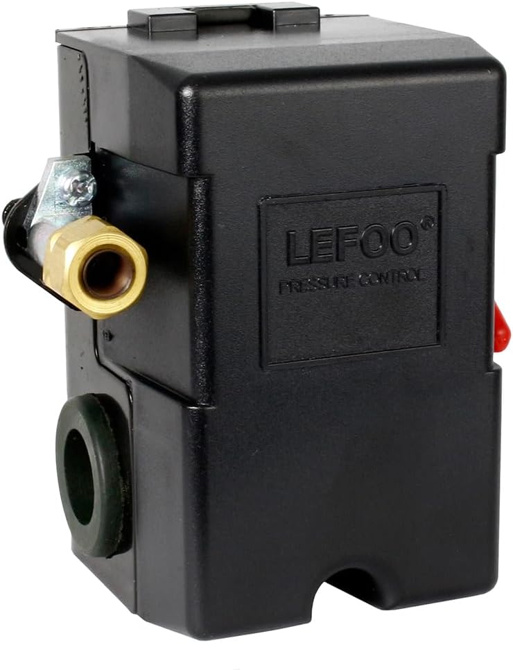 LEFOO Air Compressor Switch - 140-175PSI Auto Control