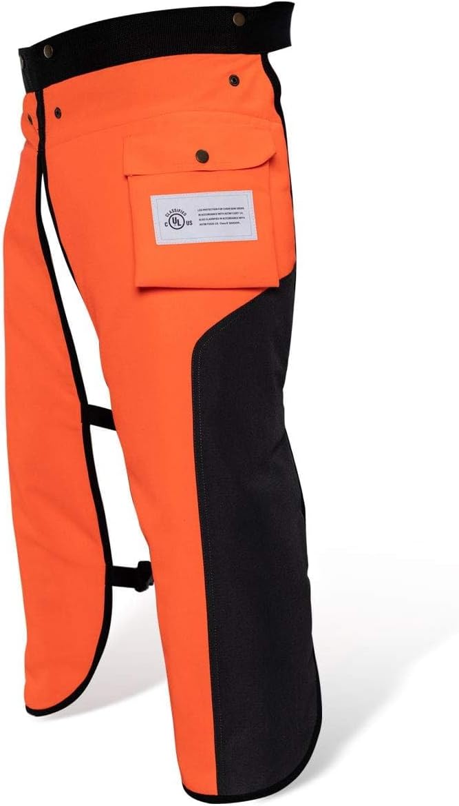 Chainsaw Chaps Apron Wrap 8-layer for Men and Women Loggers