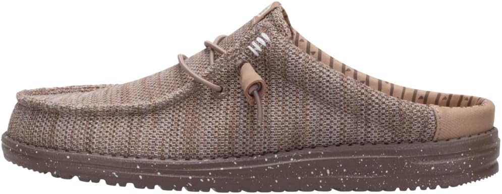 HEYDUDE Men's Wally Slip Stretch Canvas Loafers for Comfort