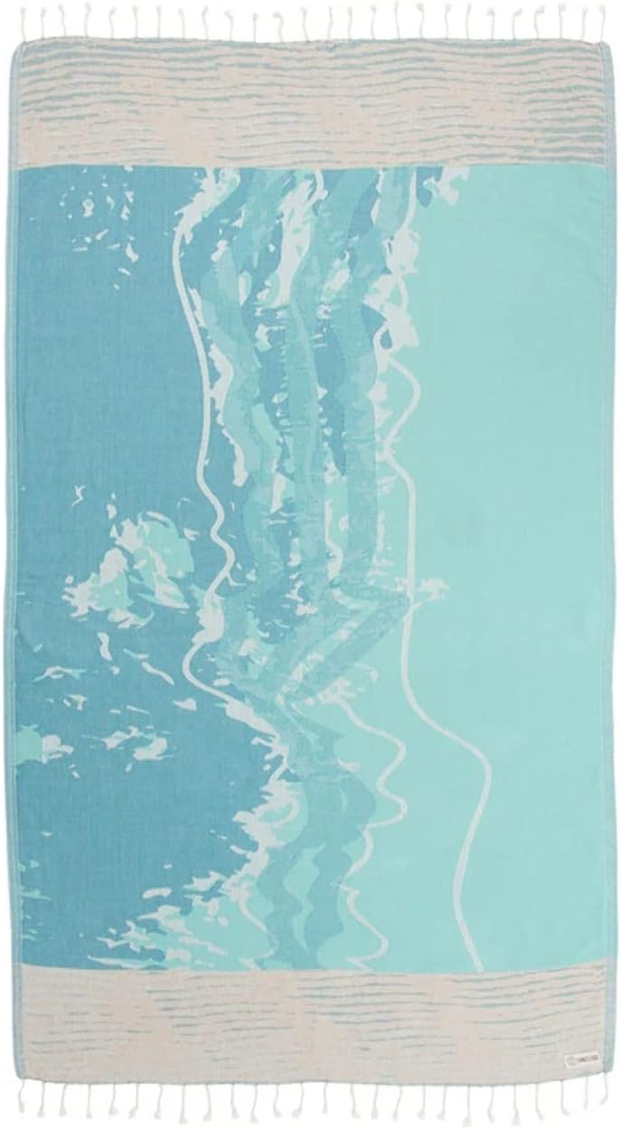 Sand Cloud Turkish Beach Towel - Quick Dry & Sand Free Towel