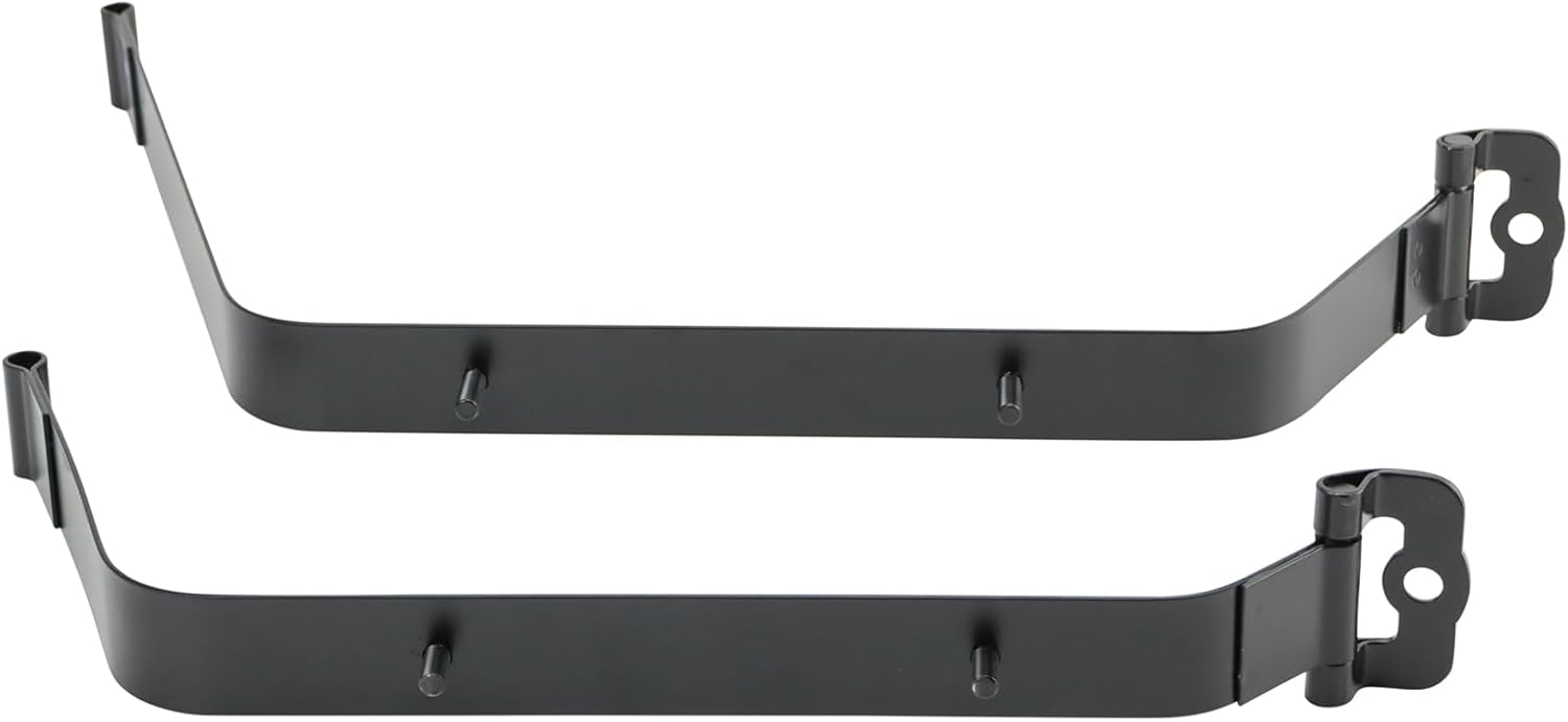 TRQ Fuel Tank Strap Black for 2007-2014 Toyota FJ Cruiser