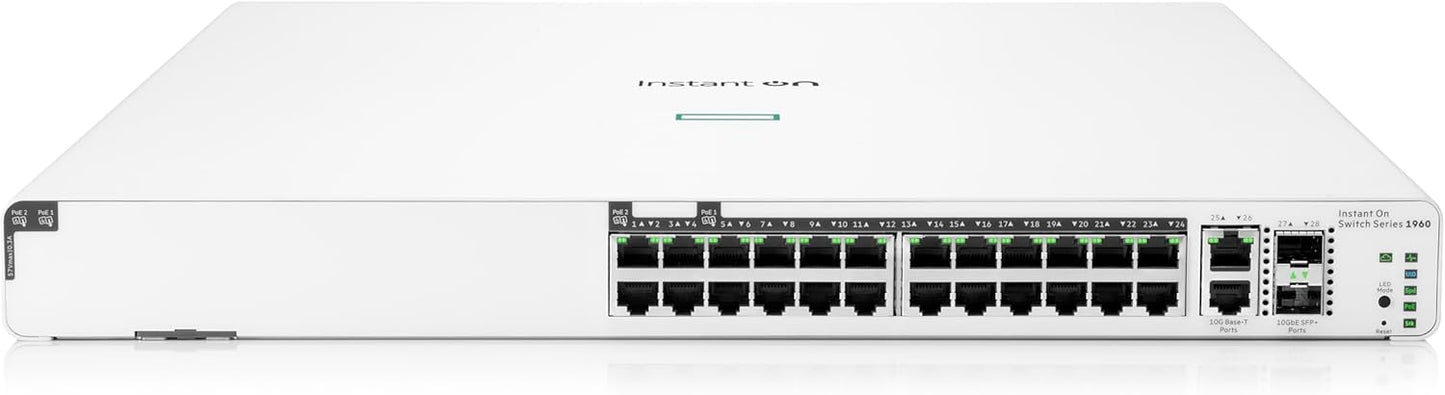 HPE Networking Instant On 1960 24-Port Gb Smart-Managed Switch