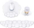 Cloud Mouse Pad Wrist Support White 17in - Ergonomic Wrist Rest
