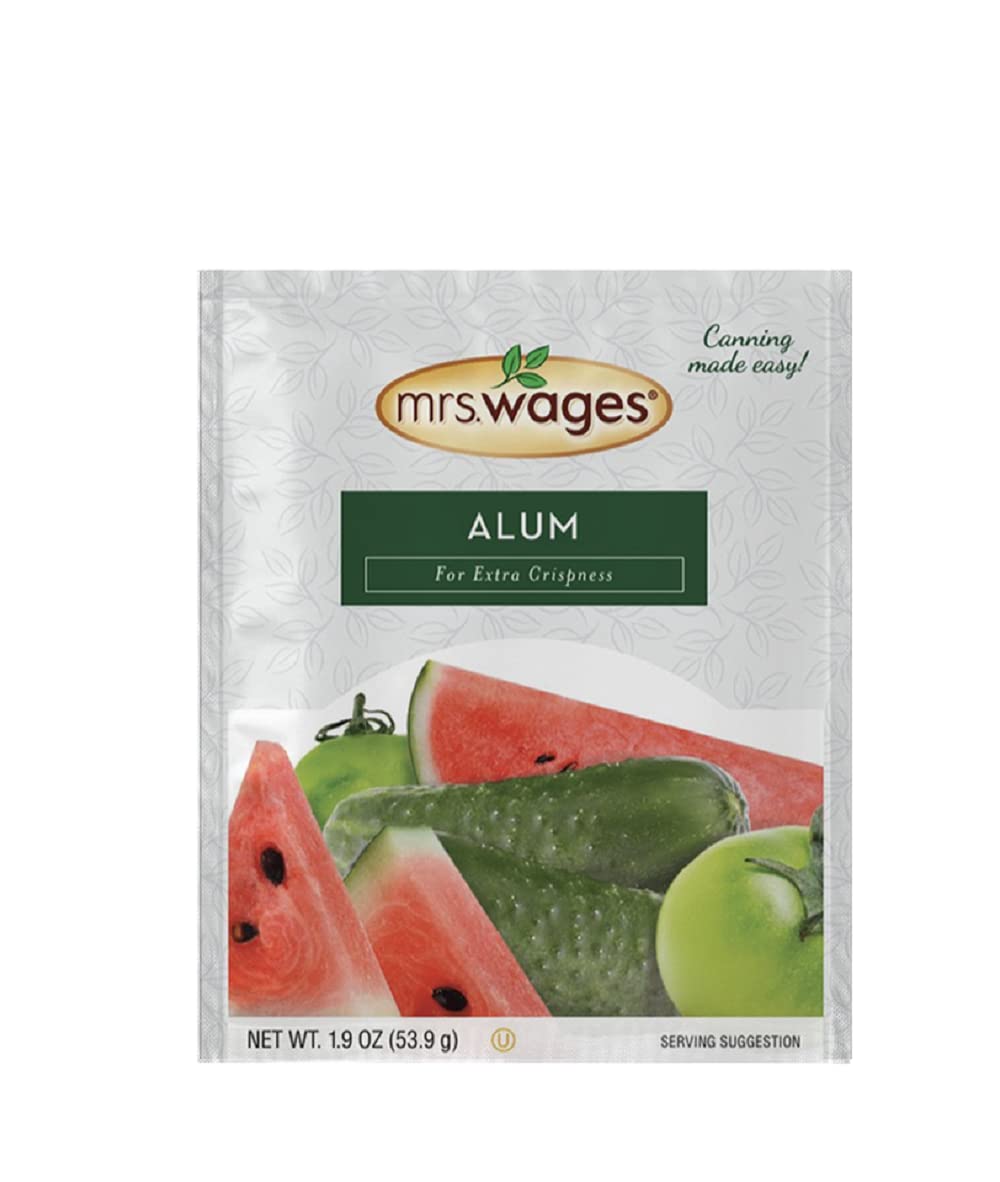 Mrs. Wages Alum for Extra Crispness in Pickles and More