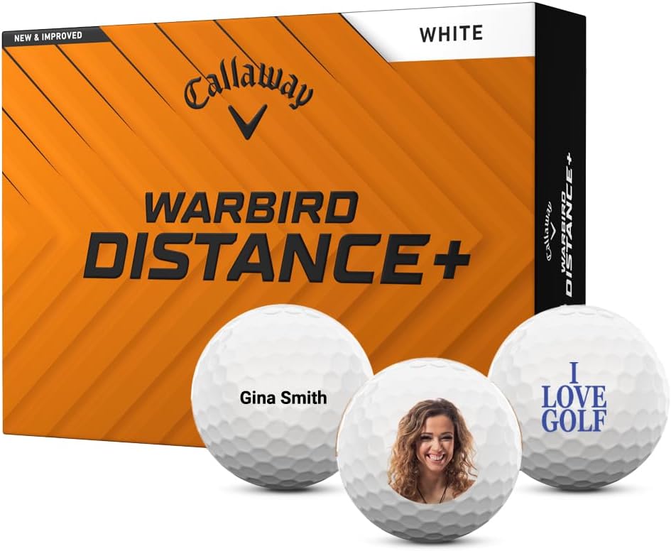 Callaway Warbird Personalized Golf Balls for Custom Designs