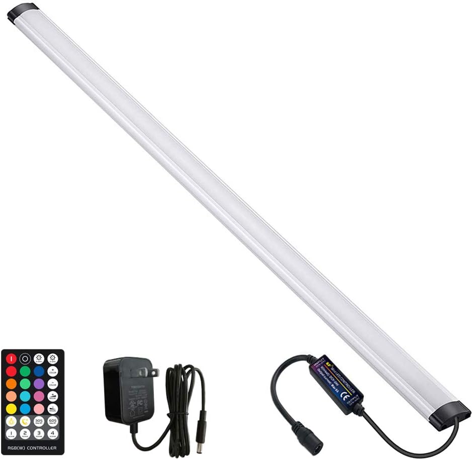 LAIFUNI 24 Inch RGB Under Cabinet Lights with RF Remote