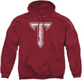 TROY University Distressed Primary Logo Unisex Pullover Hoodie
