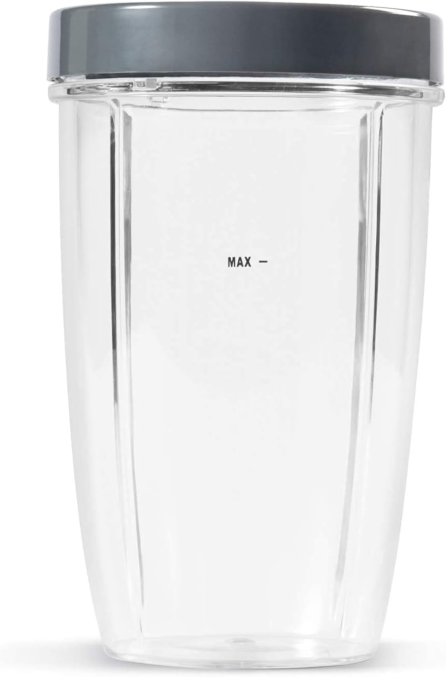 Nutribullet 24oz Tall Cup - Compatible & Clear/Gray