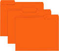 File Folder RAZCC 150 Pack 1/3 Cut Tab Letter Size - Colorful