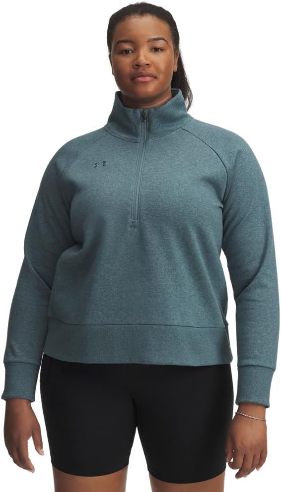 Under Armour womens Rival Fleece Half Zip for Ultimate Comfort