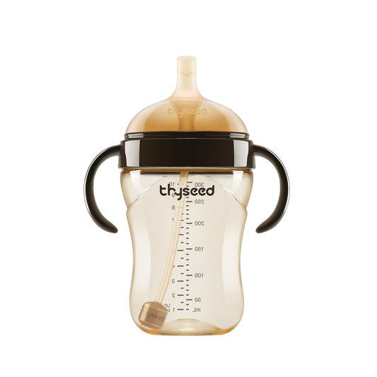 Thyseed PPSU Straw Cup: Spill-Proof Transition!