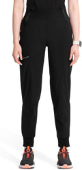 Cherokee Infinity Womens Scrub Jogger Pants Mid Rise Bottoms movement