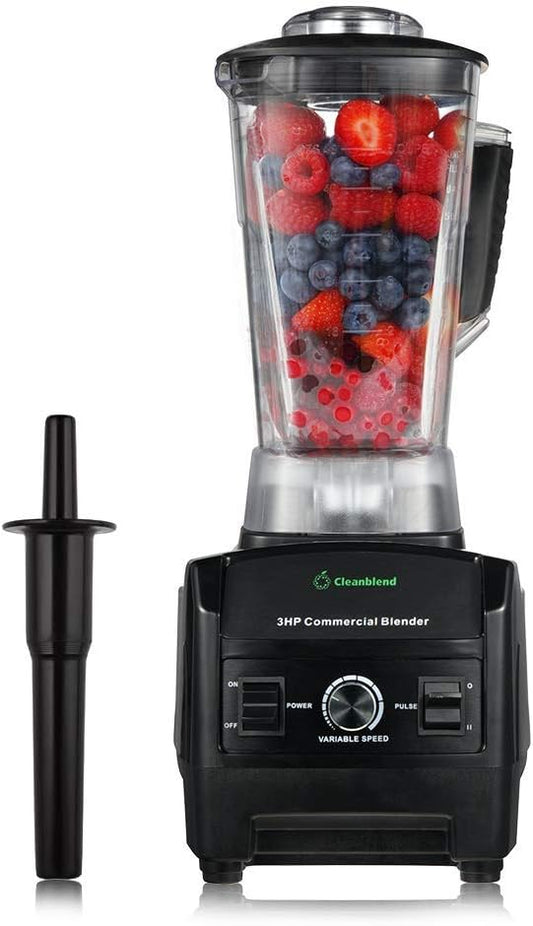 Commercial Blender - 1800W Power, 5-Year Warranty