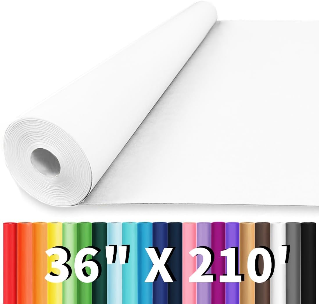 High-Quality 36in x 2520in White Wrapping Paper for Crafts