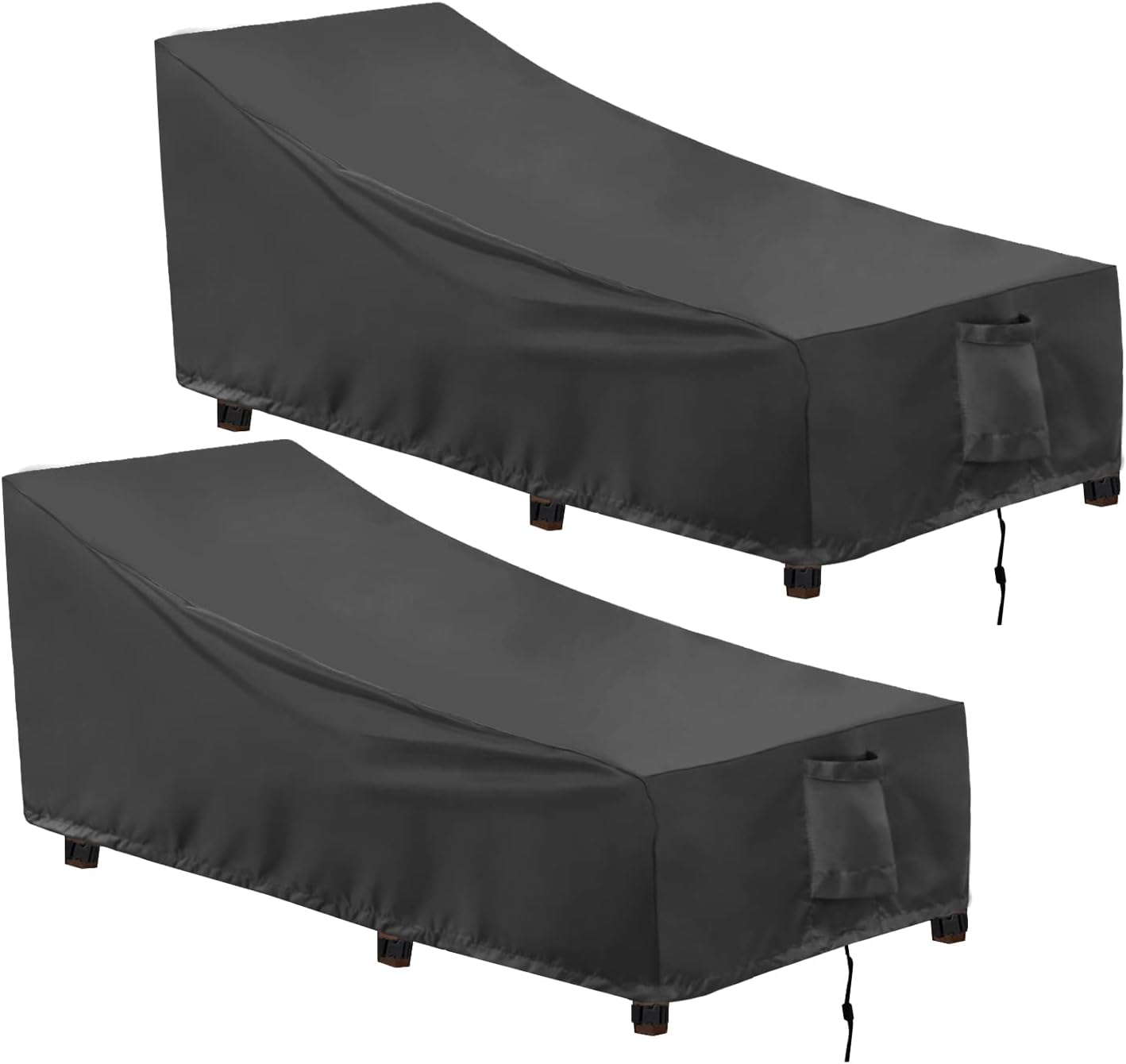 Outdoor Waterproof Patio Chaise Lounge Chair Cover - Heavy Duty