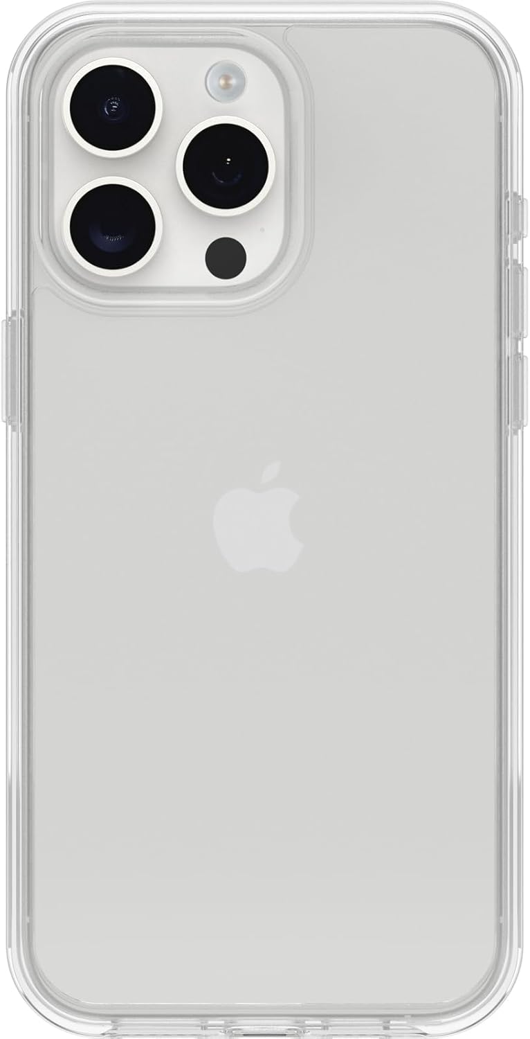 OtterBox iPhone 15 Pro Max Symmetry Clear Case - Ultra-Sleek