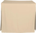 Machine Washable Polyester Fitted Square Tablecloth 34 in - Stain