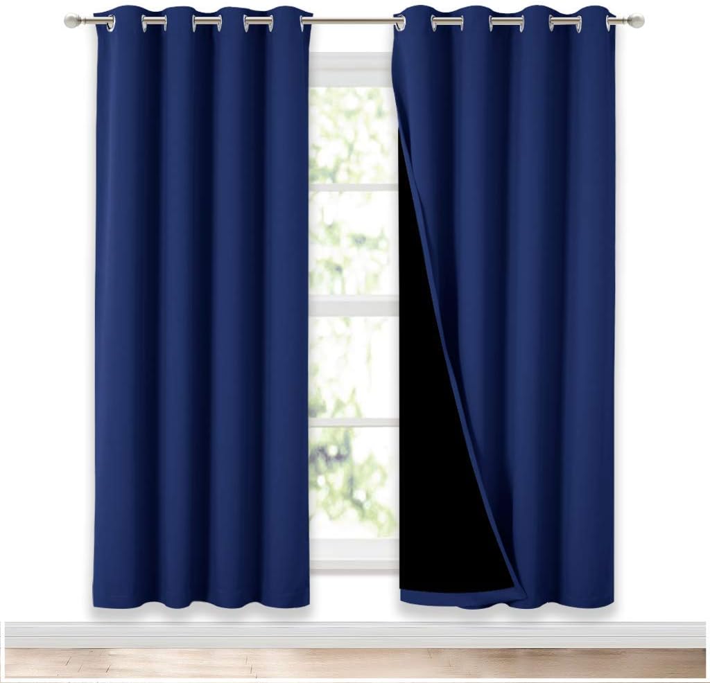 NICETOWN Full Shade Curtain Panels for Energy Efficiency and Style