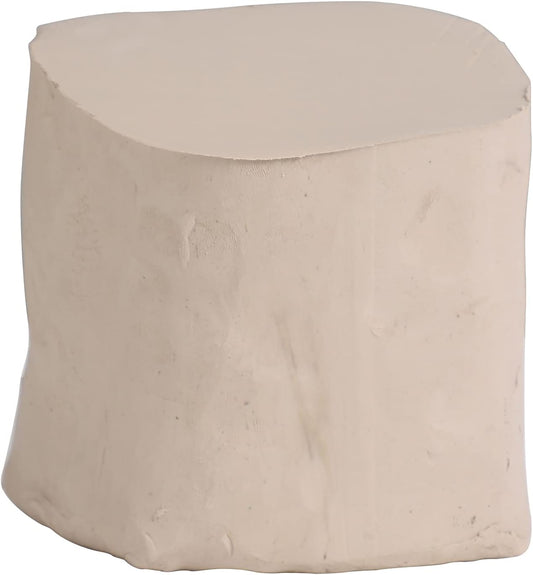 Mid High Fire White Stoneware Clay for Pottery - 50 lbs