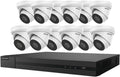 Hikvision EKI-K164T412 16 CH 4K NVR with 12 Outdoor Cameras