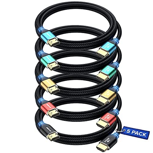 Maximm HDMI 2.1 Cable 8 Feet for 8K 60Hz and 4K 120Hz