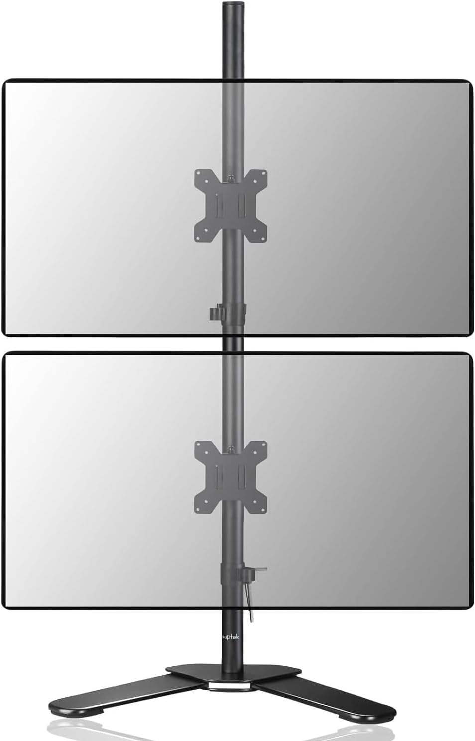 Suptek Dual LED LCD Monitor Stand for Two Screens up to 32 in