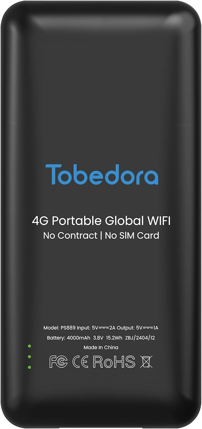 Portable WiFi Mobile Hotspot Device for Travel Connectivity