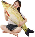 JULAN 3D Giant Soft Fish Cushion Pillow Carp Plush - 31in Decorative