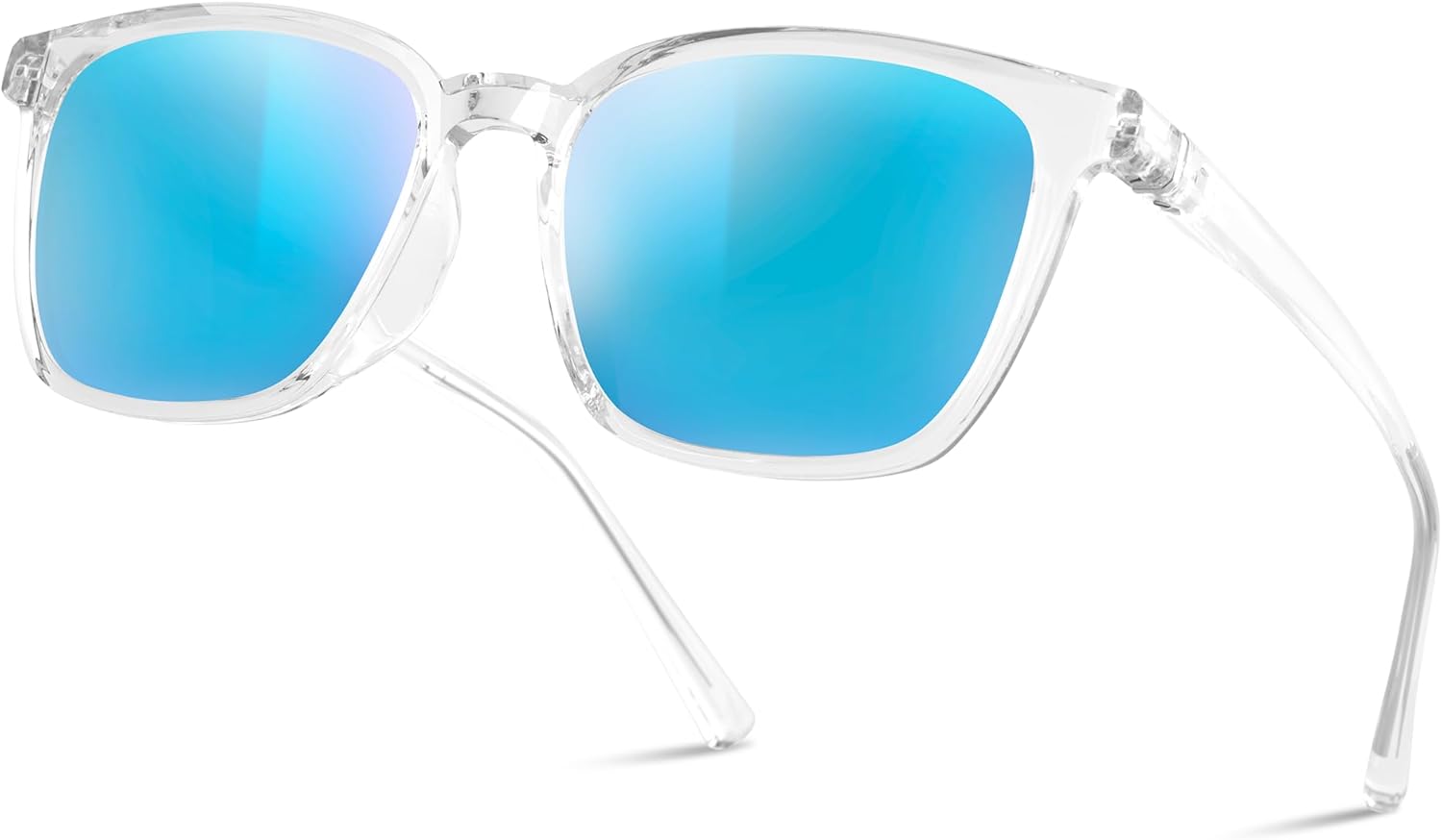 Scratch-Resistant Polarized Sunglasses with Corning Glass Lenses