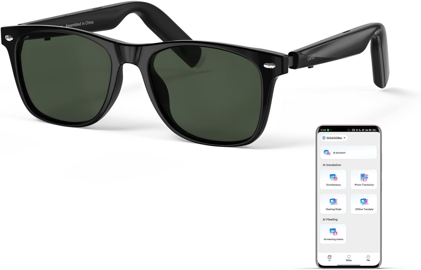 AI Glasses for Men & Women with Real-time Translation Features