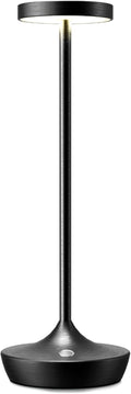 Cordless Table Lamp Rechargeable - Portable Touch Dimmable LED Light