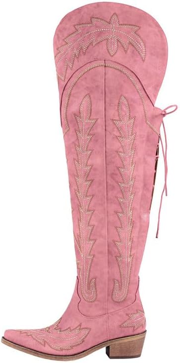 MissHeel Over the Knee Cowboy Boots for Women - Stylish Comfort