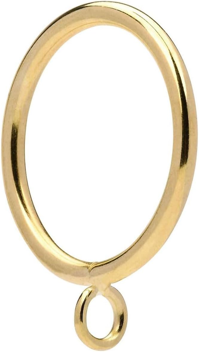 Enhance Your Curtains with Gold Metal Rings