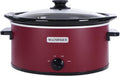 Magnifique 6 Quart Slow Cooker Oval Manual Pot - Family Size Slow