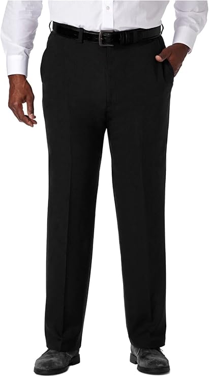 Haggar Men's ECLO Repreve Stria Flat Front Dress Pant Review