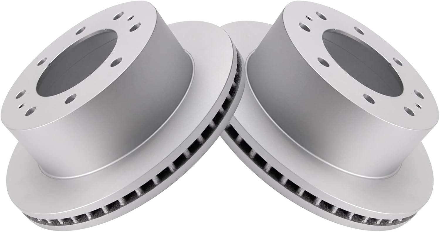 TRQ Rear Brake Rotors Set for Chevrolet and GMC Trucks