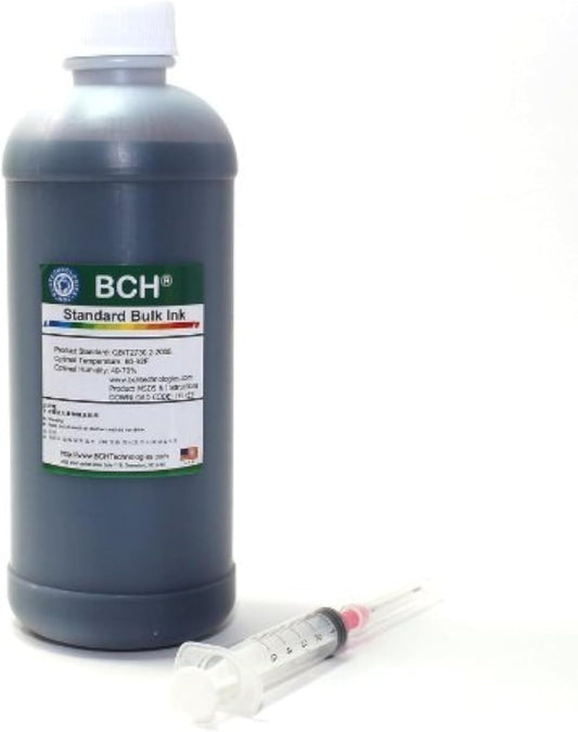 BCH 500ml Black Photo Dye Ink: Vivid & Fade-Resistant!