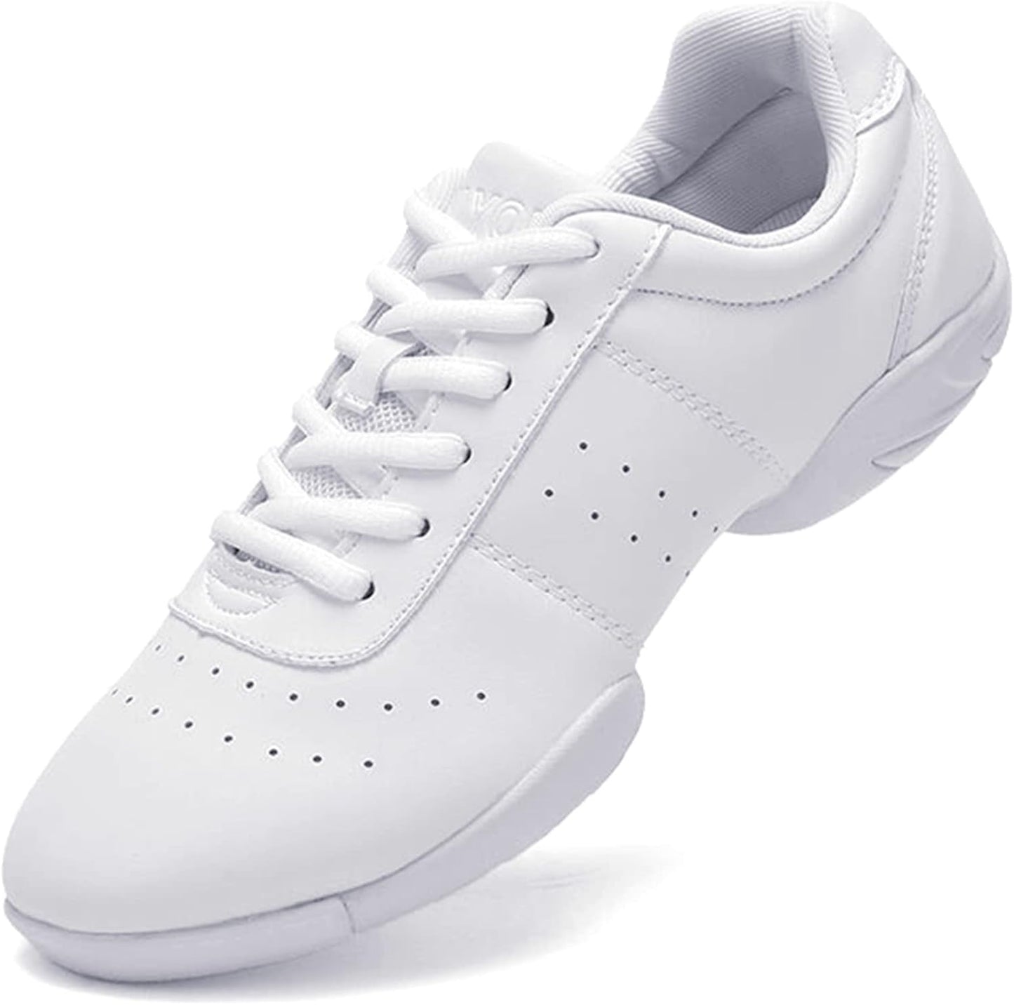 DADAWEN Cheerleading Shoes for Adults and Youth - Lightweight Comfort