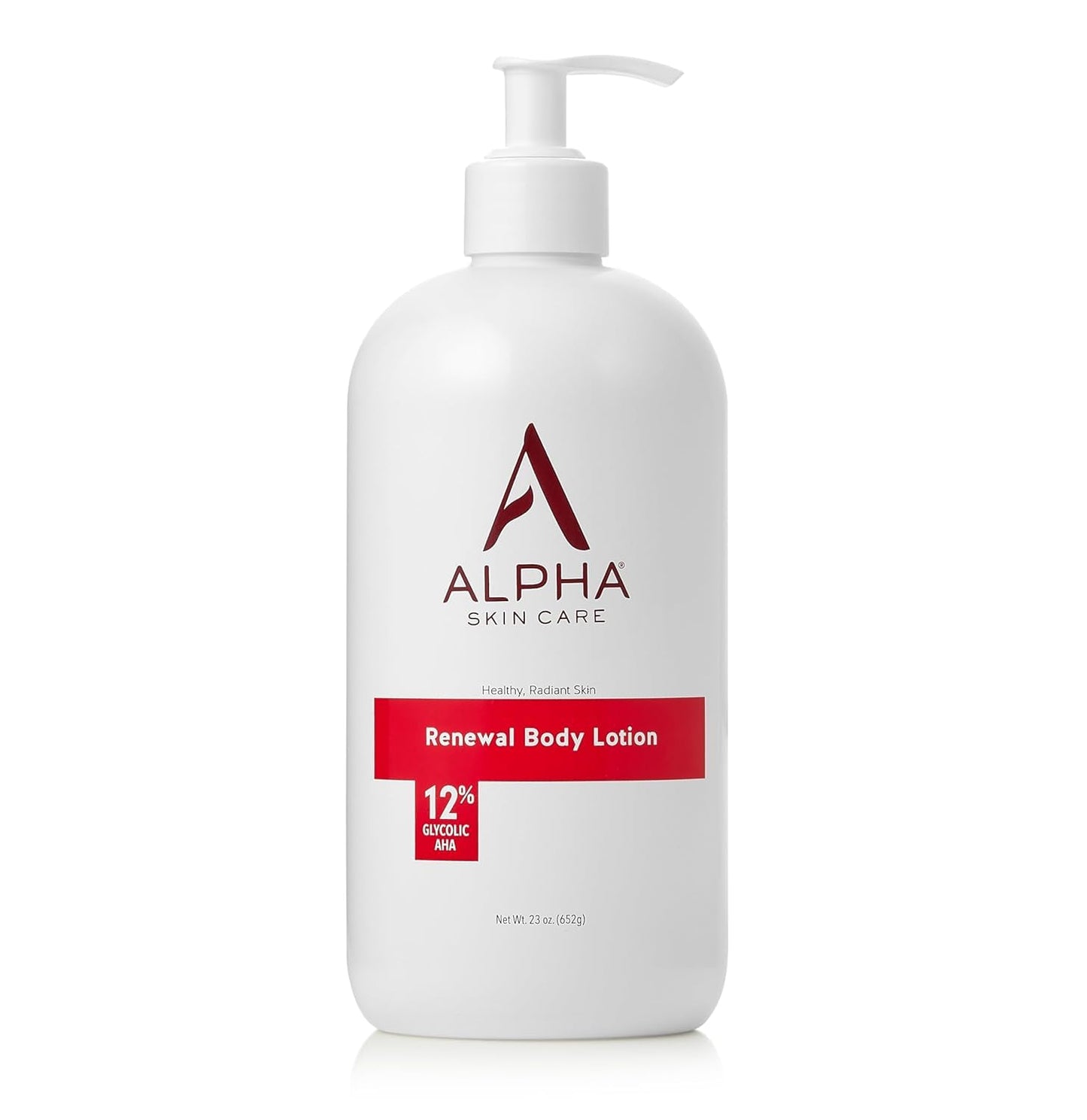 Revitalizing Body Lotion with 12% Glycolic AHA for Youthful Skin