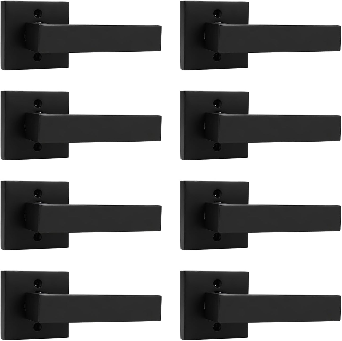Probrico Matte Black Half Dummy Levers for Stylish Interiors